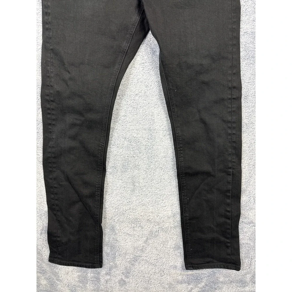 Uniqlo +J Jil Sander Mens 28 Black Selvedge Denim Slim Jeans Minimalist Designer
